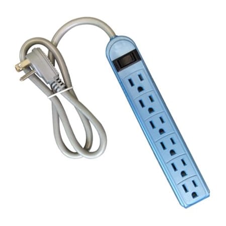 Kab Enterprise Power Strip, SJT, 6 Outlet(s) 25 ft. PS-615 PDQ